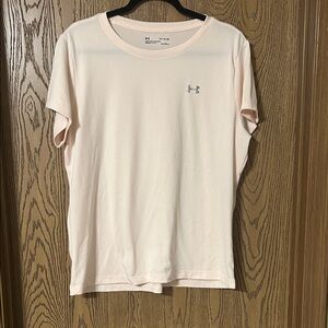 Under Armour Women's Pink T-Shirt